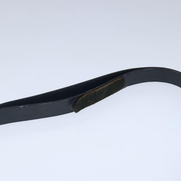 DIOR Trotter Canvas Shoulder Bag Navy Gold - Picture 8 of 12